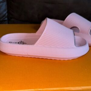 Pink Slide Sandals